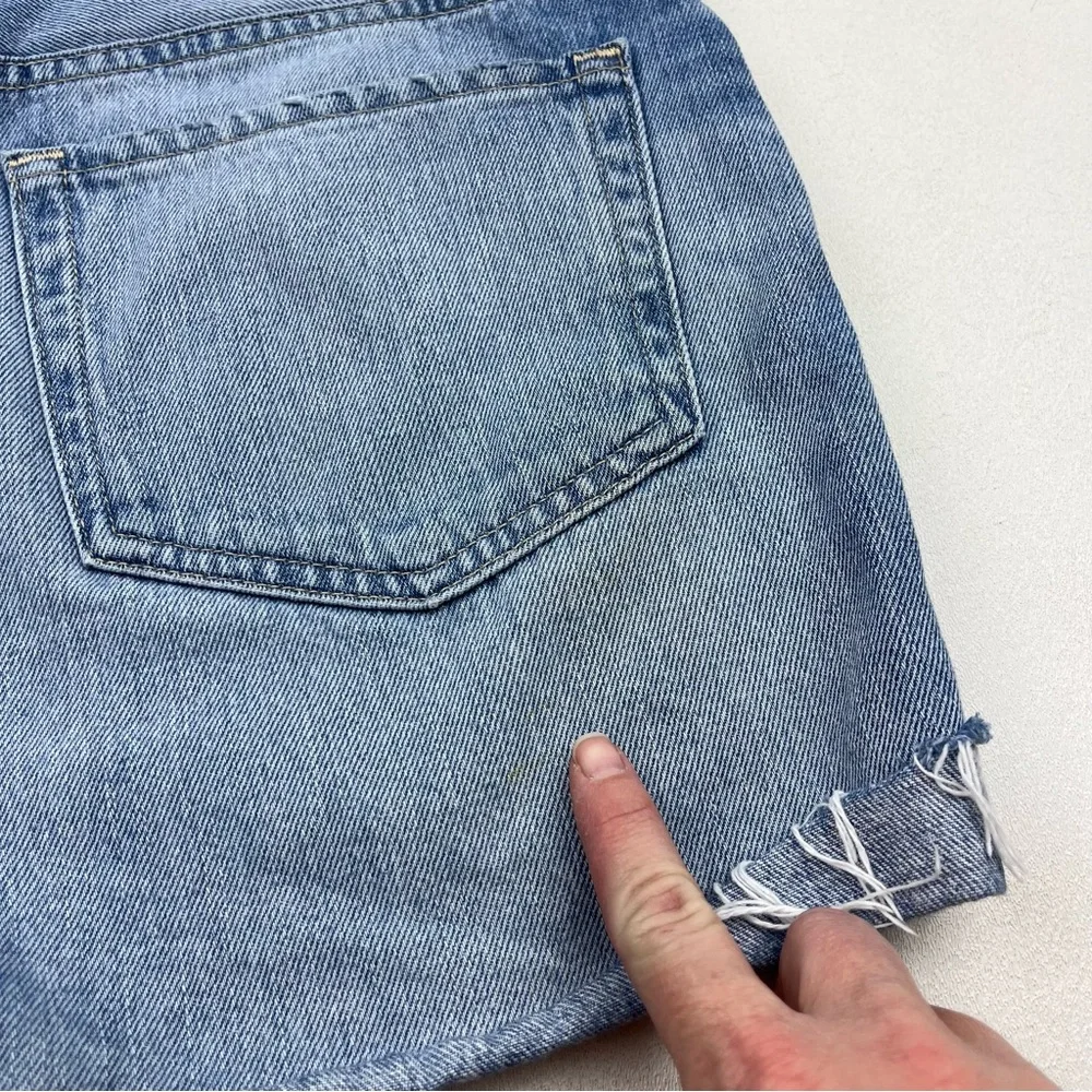 L'AGENCE's high-rise Jazz denim shorts - Picture 3 of 9